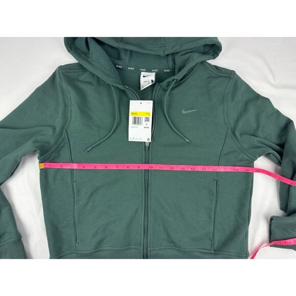 NWT Nike Dri-FIT One Women's Full-Zip French Terry Hoodie S FB5198-010 - Picture 6 of 7